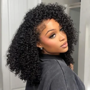 Kinky Curly Flip Over Wig
